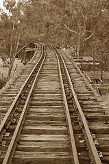 Image showing railway bridge