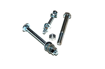 Image showing Bolts and screwnuts