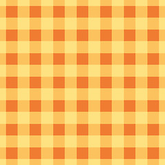 Image showing Simple plaid wallpaper. The yellow brown tablecloth