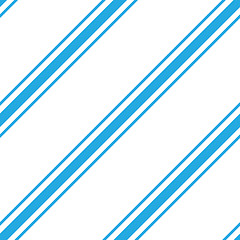 Image showing Seamless simple wallpaper. The diagonal blue stripes on a white 