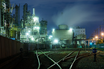 Image showing Industrial building at kawasaki