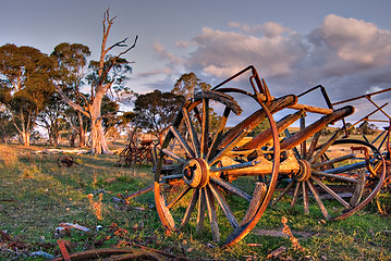 Image showing old cart