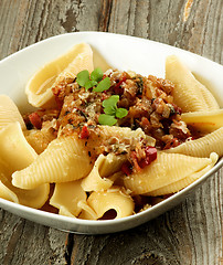 Image showing Conchiglie Giganti Pasta