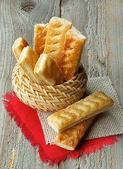 Image showing Puff Pastry Sticks