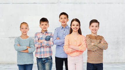 Image showing happy smiling children