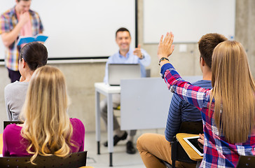 Image showing group of students in lecture hall