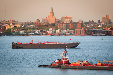 Image showing Tugboats in Upper New York Bay