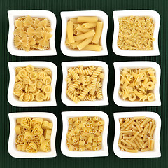 Image showing Italian Pasta Varieties