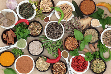 Image showing Herbs and Spices