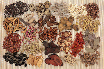 Image showing Traditional Chinese Herbal Medicine  