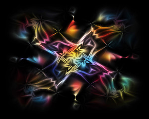 Image showing Abstraction of smoky the background