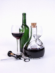 Image showing Chilled Red Wine