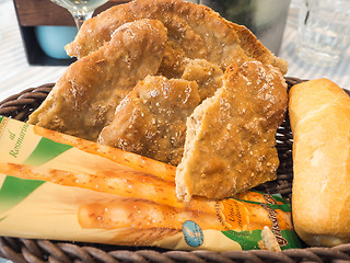 Image showing A view of bread