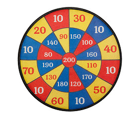 Image showing Children\'s target board