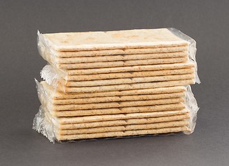 Image showing Crackers in plastic