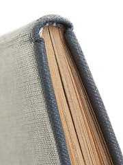 Image showing Closed old book isolated
