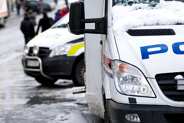 Image showing Norwegian Police Car