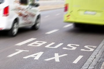 Image showing Bus Lane