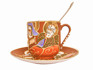 Image showing  Coffee cup vintage