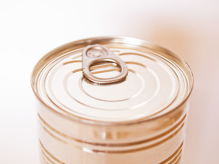 Image showing  Tin can vintage