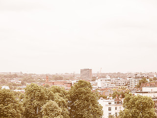 Image showing Primrose Hill London vintage