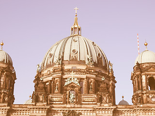 Image showing Berliner Dom vintage