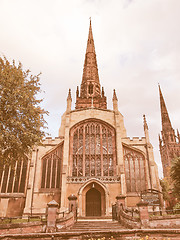 Image showing Holy Trinity Church, Coventry vintage