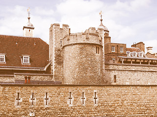 Image showing Tower of London vintage