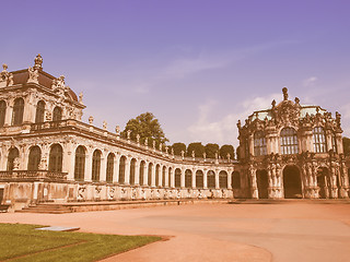 Image showing Dresden Zwinger vintage