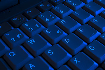 Image showing Qwerty keyboard