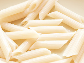 Image showing Retro looking Pasta food