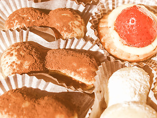 Image showing Retro looking Pastry picture