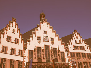 Image showing Frankfurt city hall vintage