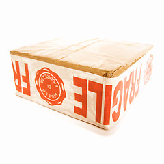 Image showing  Parcel picture vintage