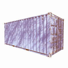 Image showing  Shipping container vintage