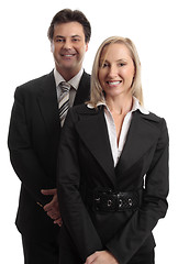 Image showing Businessman and Businesswoman