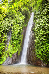 Image showing waterfall Bali