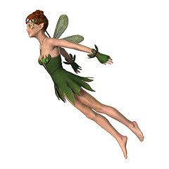 Image showing Spring Fairy on White