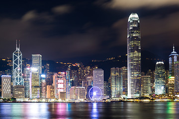 Image showing Hong Kong at night