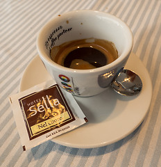 Image showing A cup of coffee