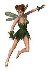 Image showing Spring Fairy on White