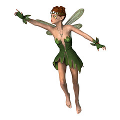 Image showing Spring Fairy on White