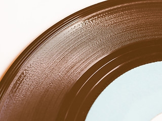 Image showing  Vinyl record vintage