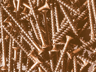 Image showing  Wood screw vintage