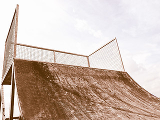 Image showing  Skate ramp vintage