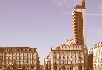 Image showing Piazza Castello, Turin vintage