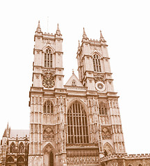 Image showing Westminster Cathedral, London vintage