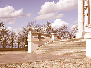 Image showing Basilica di Superga, Turin vintage