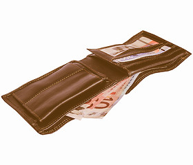 Image showing  Money wallet vintage