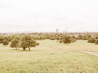 Image showing Primrose Hill London vintage